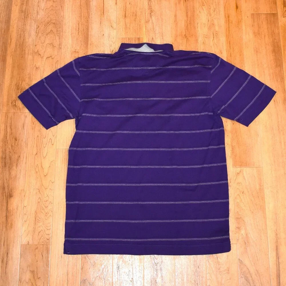 Cutter & Buck Polo Shirt Mens Large Purple University‎ of Portland Logo